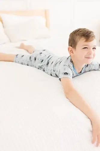 KicKee Solid Short Sleeve Pajama Set, Baby to Kid - 3