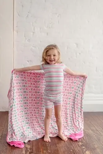 KicKee Solid Short Sleeve Pajama Set, Baby to Kid - 3