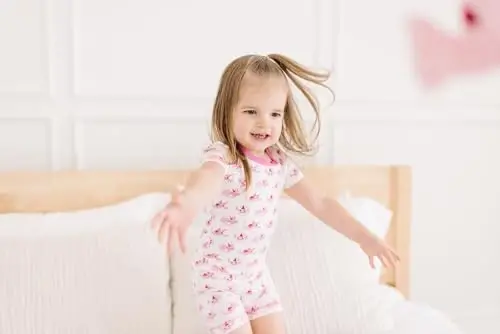 KicKee Solid Short Sleeve Pajama Set, Baby to Kid - 5