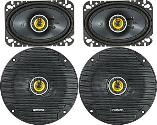 KICKER Speaker Package of 2 Items: CS Series Two 6.5