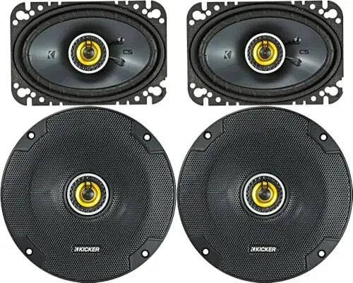 KICKER Bundle of 2 Items 6-1/2