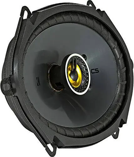 KICKER CS Series CSC68 6 x 8-дюймовые автомобильные аудиодинамики, черные (2 шт.) - 7