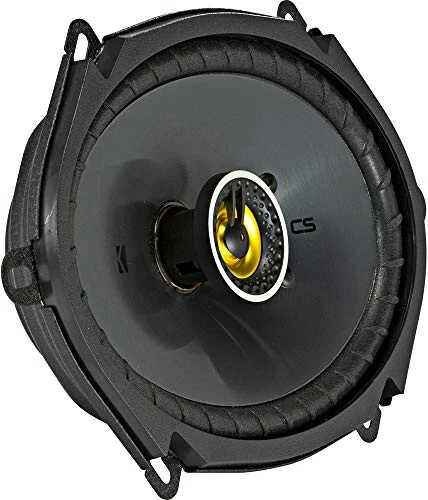KICKER CS Series CSC68 6 x 8 dyuymli avtomobil audio tizimi karnayi, qora (2 dona) - 7