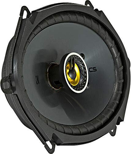KICKER CS Series CSC68 6 x 8 Inch Car Audio System Speaker, Black (2 Pack) - 7