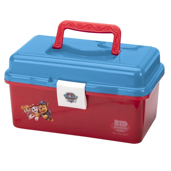 Kid Casters Paw Patrol Boys Fishing Tackle Plastic Play Box Storage - Modazone