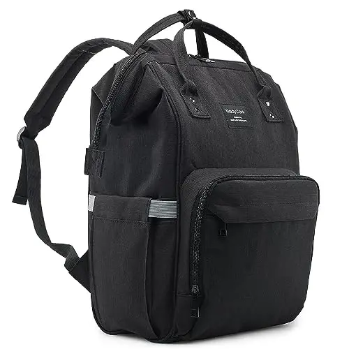 Kiddycare Diaper Bag Backpack | Baby Diaper Bags with Changing Station for Mom | Multipurpose Waterproof Travel Backpack Tote Bag for Maternity Baby Bags Enormous for Unisex, Stylish | Dark Gray - 6