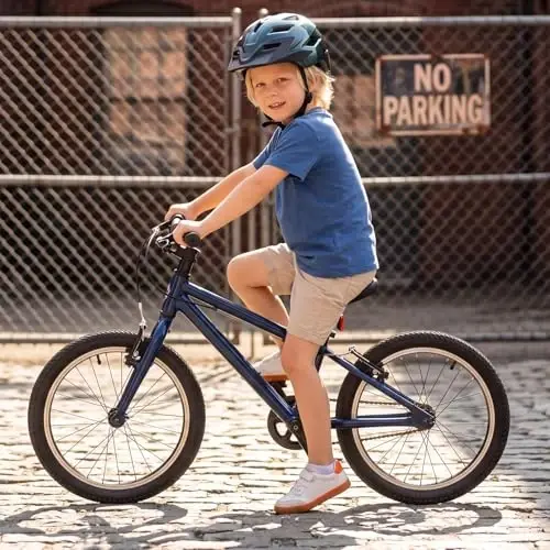 Kids Bike Helmet, Toddler Youth Helmet for Boys Girls, Ages 3-5, 5-8, 8-14 | Certified with LED Light & Visor, Multi-Sport Bicycle Scooter Skate Helmet, Adjustable Lightweight Ventilated for Child Teen - BILAKI (1)
