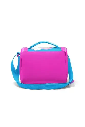 Kids Blue Neon Pink Unicorn Patterned 3-Piece School Bag Set SET0123711-Blue Neon Pink - 6