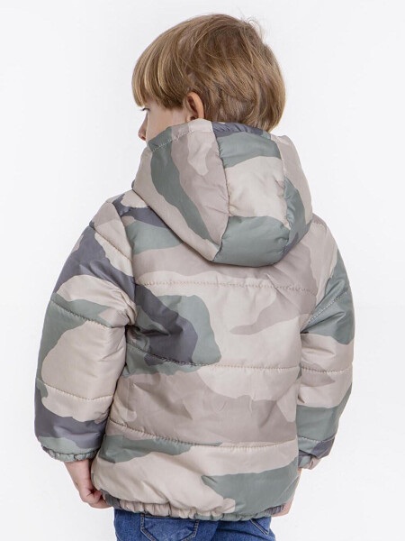 Kids Boys Camouflage Patterned Hooded Jacket with Welsoft Lining AK2510 - 24