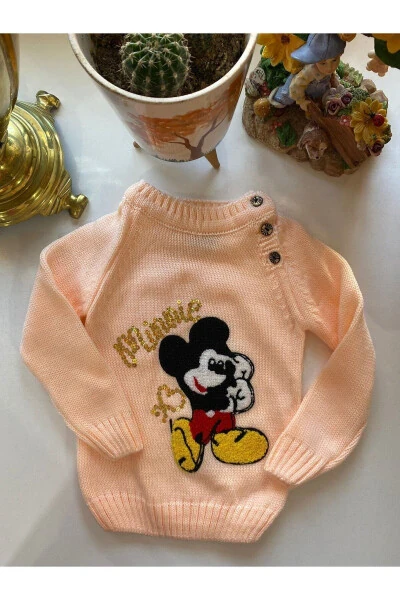 Kids Buttoned Knit Sweater - MUTLUDÜNYAM