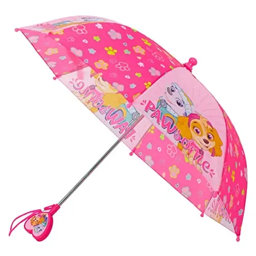 Kids Character Umbrella Sesame Street, Batman, MLP, and more, Lightweight, rainwear for ages 3-6 - 1