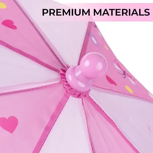 Kids Character Umbrella Sesame Street, Batman, MLP, and more, Lightweight, rainwear for ages 3-6 - 3