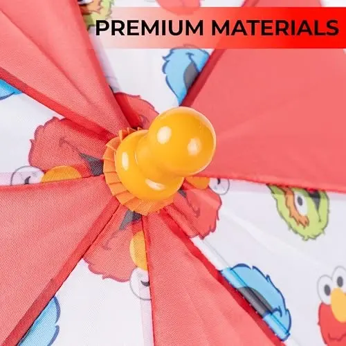 Kids Character Umbrella Sesame Street, Batman, MLP, and more, Lightweight, rainwear for ages 3-6 - 3