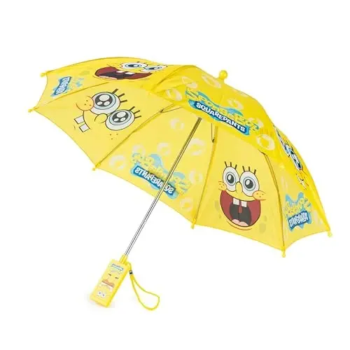 Kids Character Umbrella Sesame Street, Batman, MLP, and more, Lightweight, rainwear for ages 3-6 - 1