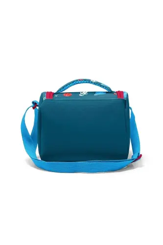 Kids Civit Kırmızı Uzay Desenli 3’lü Okul Çanta Seti SET0123116-Çivit Mavisi - 6