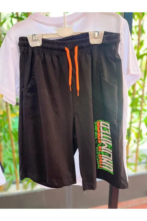 KIDS CLUB ERKEK T-SHIRT KAPRİ TAKIM - 2