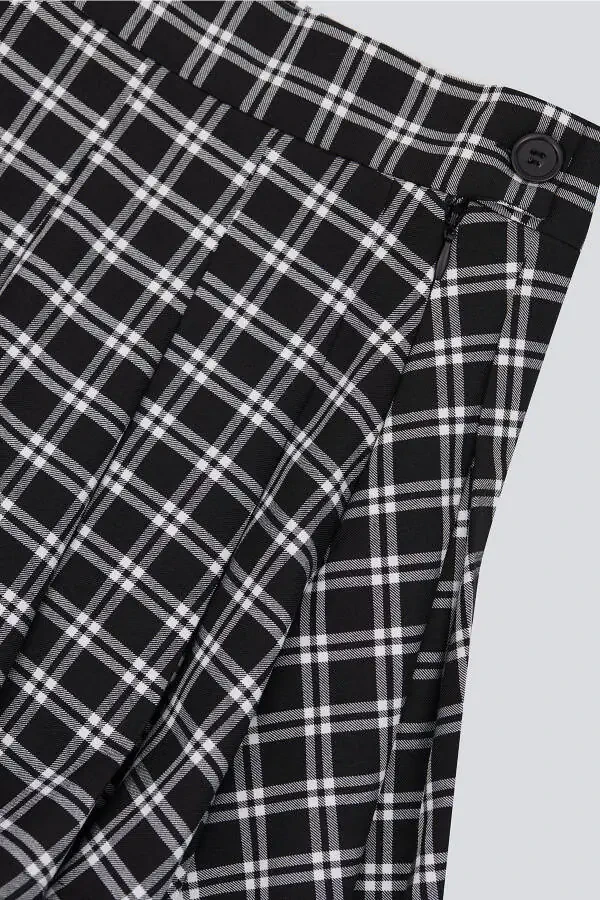 (KİDS GİRL) Pleated Woven Mini Skirt - 5