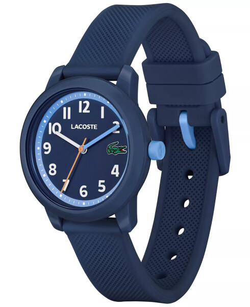 Kids L.12.12 Light Navy Silicone Strap Watch 32mm Navy - 2