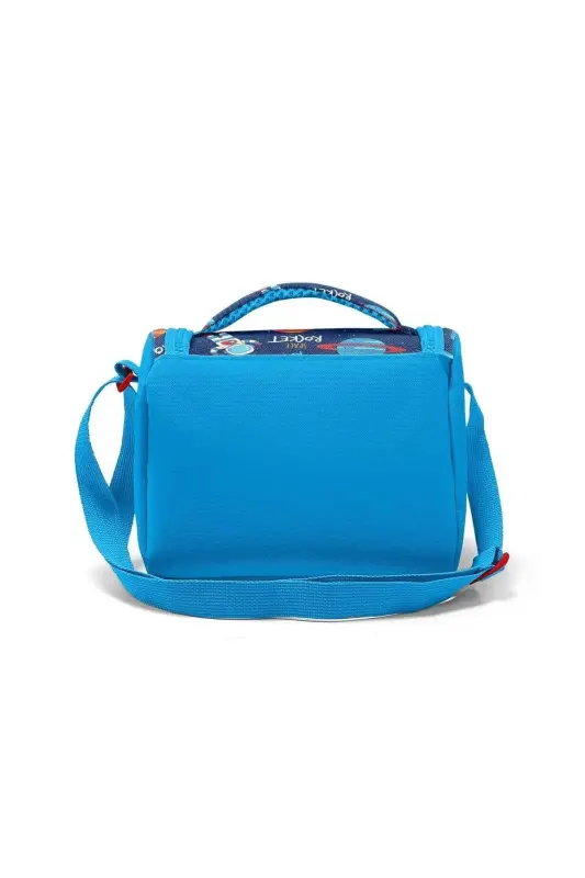 Kids Lacivert Mavi Uzay Desenli 3’lü Okul Çanta Seti SET0123470-Lacivert Mavi Uzay - 6