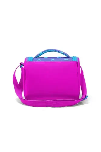 Kids Lavanta Pushti Rangli Yurak Naqshli 3 tadan Maktab Sumkasi To'plami SET0123706-Yurak Naqshli - 3