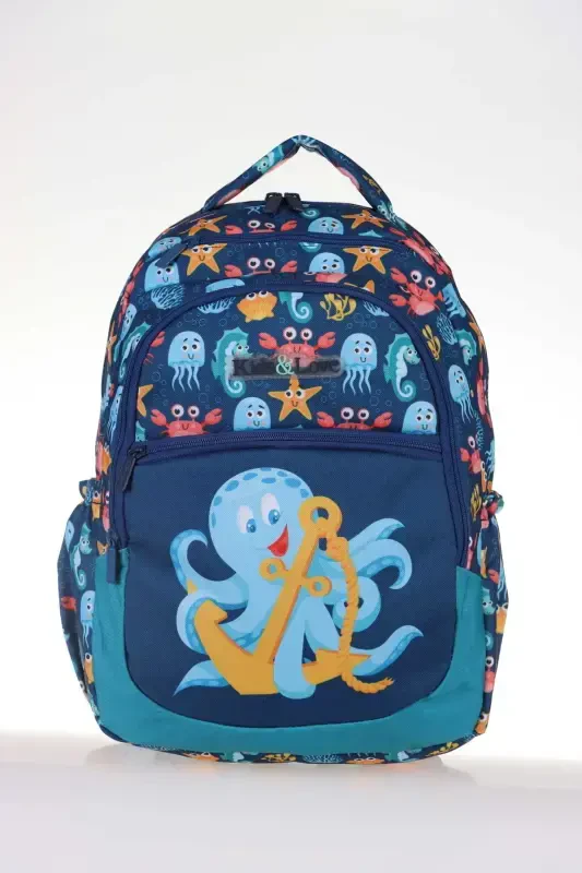 Kids & Love Design Octopus Maktab sumkasi 39x29x16 (l5085)-Octopus - 1