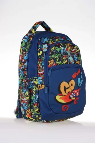 Kids & Love Design Skateboard Maktab sumkasi 39x29x16-Skateboard - KAUKKO (1)