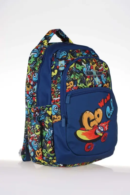 Kids & Love Design Skateboard School Bag 39x29x16-Skateboard - 2