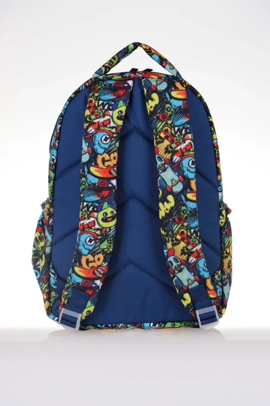 Kids & Love Design Skateboard Школьный ранец 39x29x16-Skateboard - 3