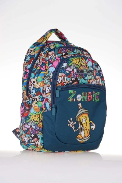 Kids & Love Design Zombie School Backpack 39x29x16 (l5086) - KAUKKO (1)