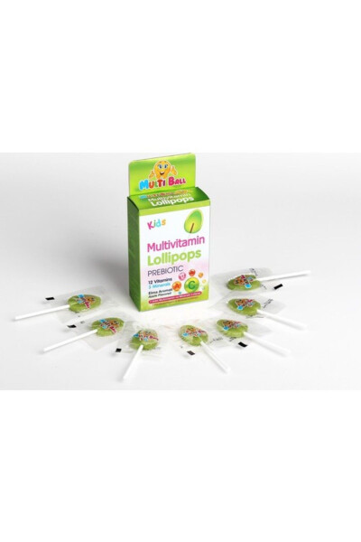 Kids Multivitamin Lollipops Prebiotic - 2