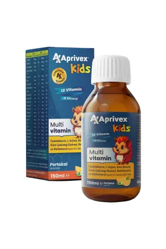 Kids Multivitamin Natural Orange Flavored Syrup 150 ml - 1
