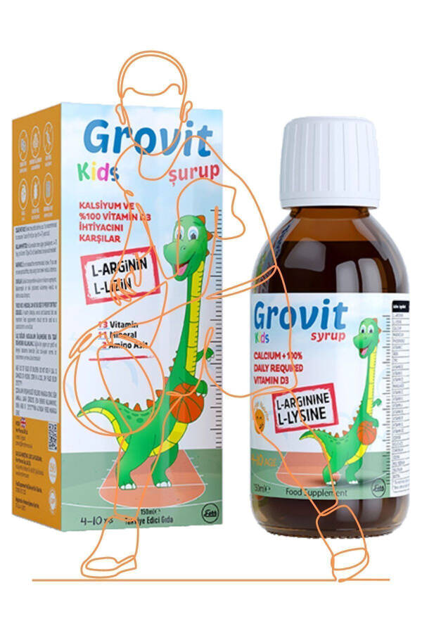 Kids Multivitamin Syrup 150 Ml Helps Growth And Appetite Regulation - 13