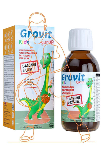 Kids Multivitamin Syrup 150 Ml Helps Growth And Appetite Regulation - 8