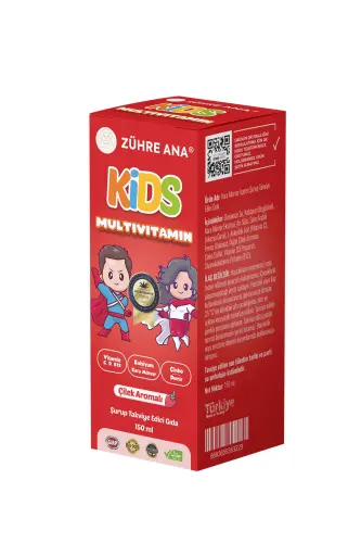 Kids Multivitamin Syrup Strawberry 150 Ml - 3