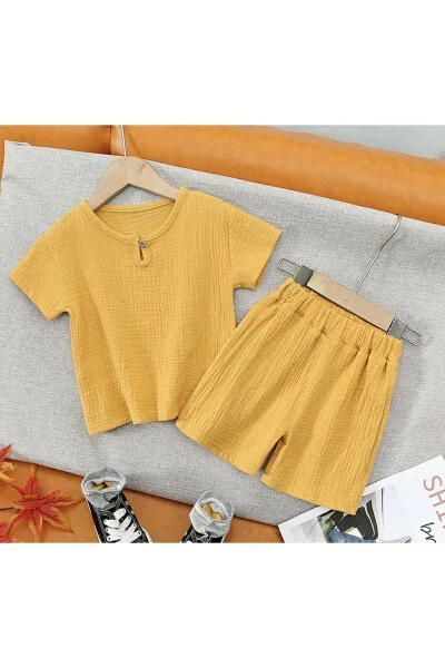 Kids Muslin Set Summer Bohemian - Modazone (1)