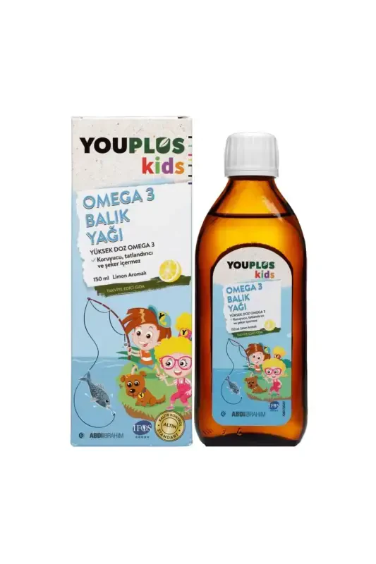 Kids Omega 3 150 ml Syrup 8699514570394 - 1