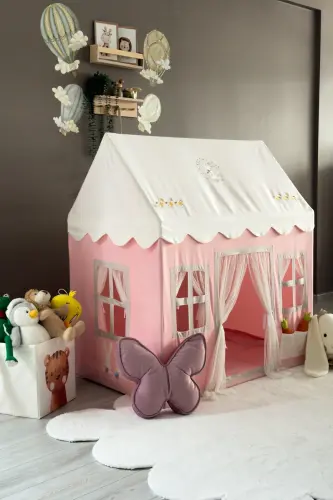 Kids Play House Rabbit Patterned Play Tent Playground - 1
