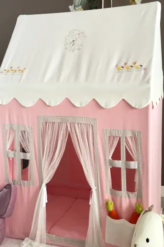 Kids Play House Rabbit Patterned Play Tent Playground - 4