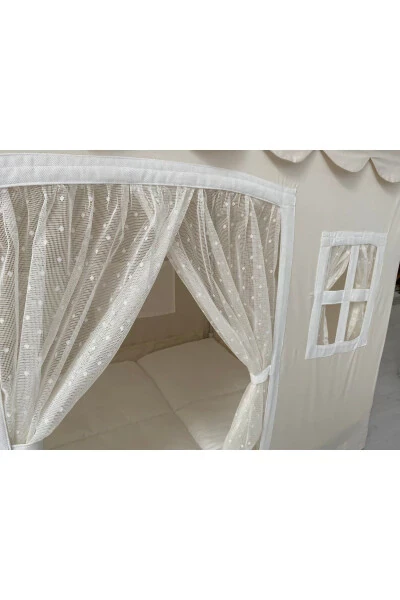 Kids Play Tent Cream Colored Play Area - 3