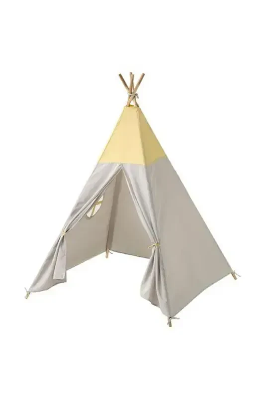 Kids Play Tent Meridyendukkan Grey-Yellow 164 Cm Foldable Tent Play House - 1