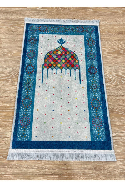 Kids Prayer Mat Blue - 2