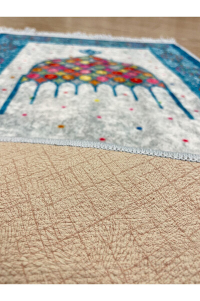 Kids Prayer Mat Blue - 4