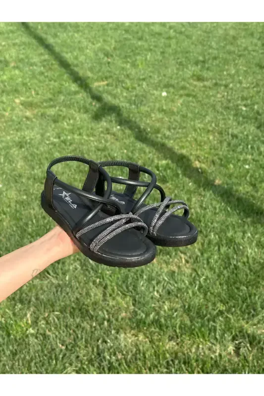 Kids Sandals, Baby Sandals, Non-slip Summer Kids Shoes, Wedding Shoes-Multicolor - 1