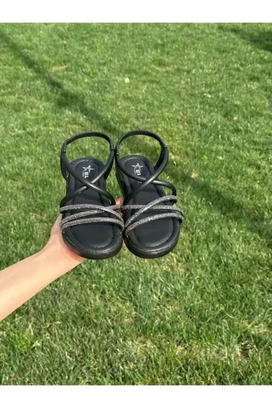 Kids Sandals, Baby Sandals, Non-slip Summer Kids Shoes, Wedding Shoes-Multicolor - 4