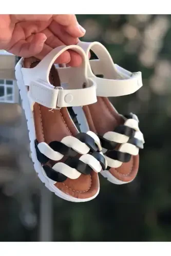 Kids Sandals Summer Children's Shoes-Black - BOLD BOUTIQUE (1)