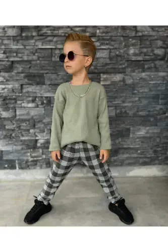 Kids shalwar bohemian set loose-Çağla - 1