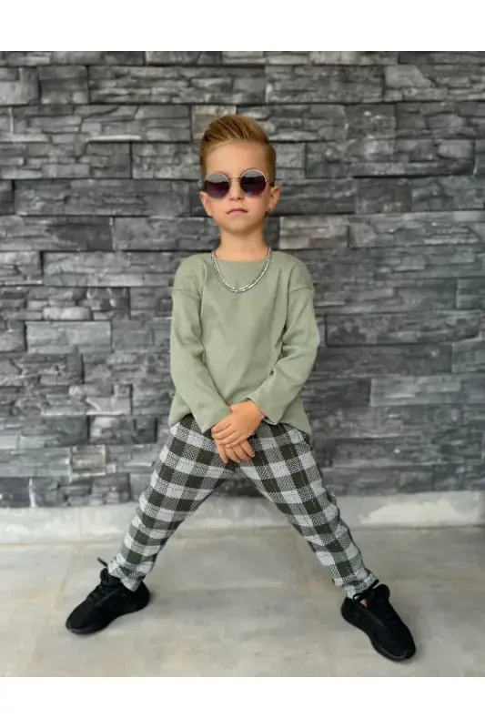 Kids shalwar bohemian set loose-Çağla - 3