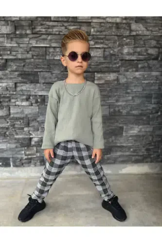 Kids shalwar bohemian set loose-Çağla - 4