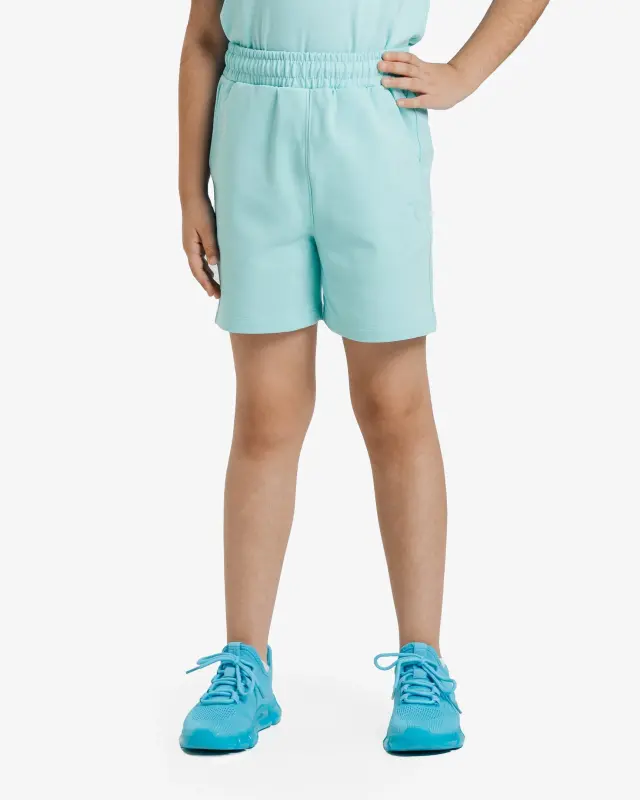 Kid's Shorts - LIGHT BLUE - 7SABER