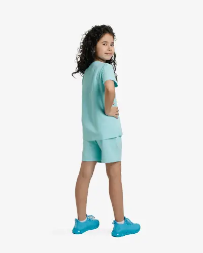Kid's Shorts - LIGHT BLUE - 7SABER (1)